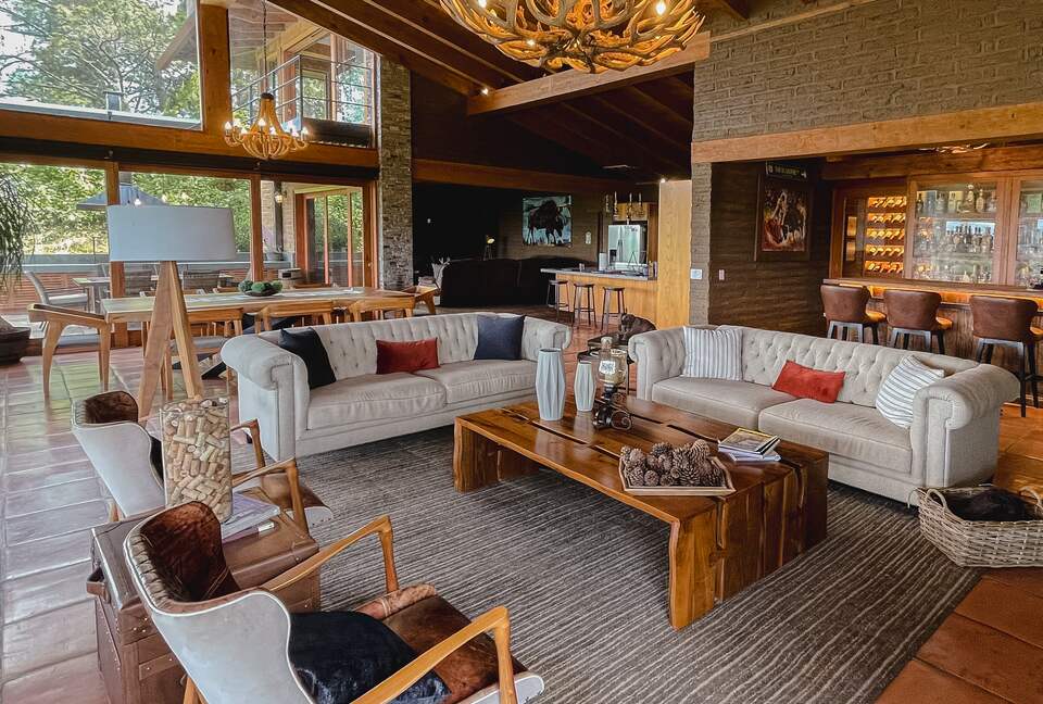 Home Exchange in Tapalpa, Jalisco, Mexico main living space