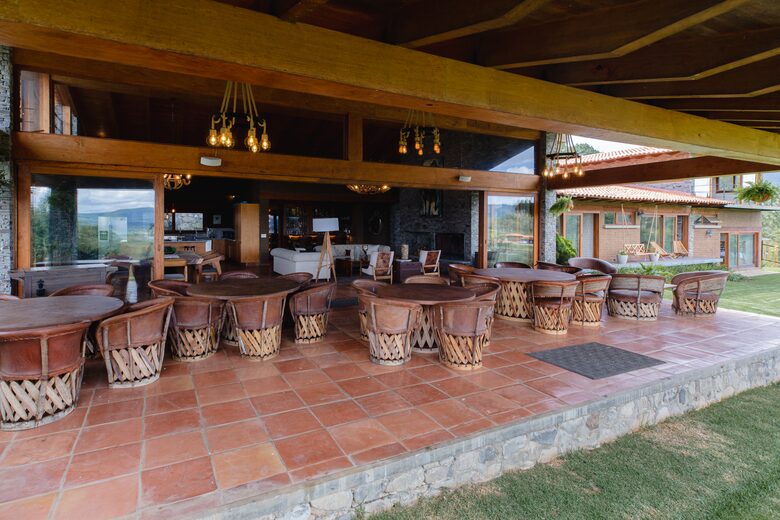 Home Exchange in Tapalpa, Jalisco, Mexico Terrace 24 people