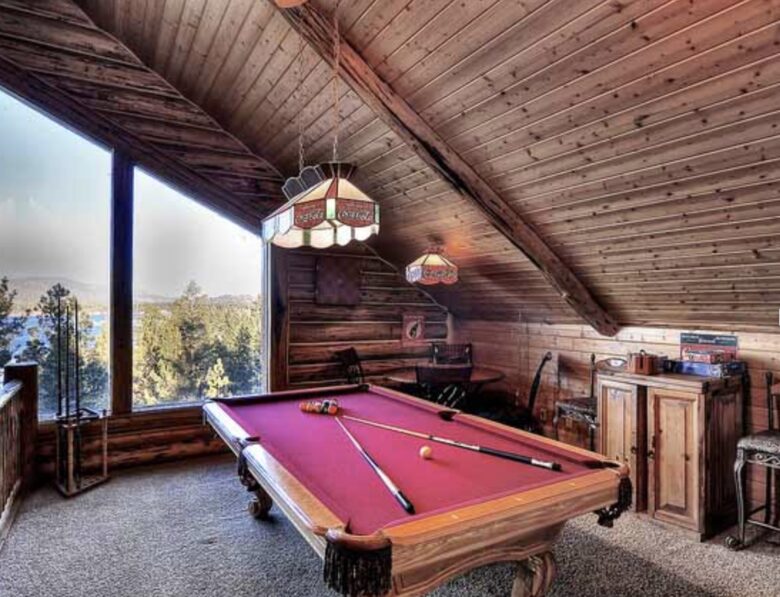 Home Exchange in Big Bear Lake, CA game room