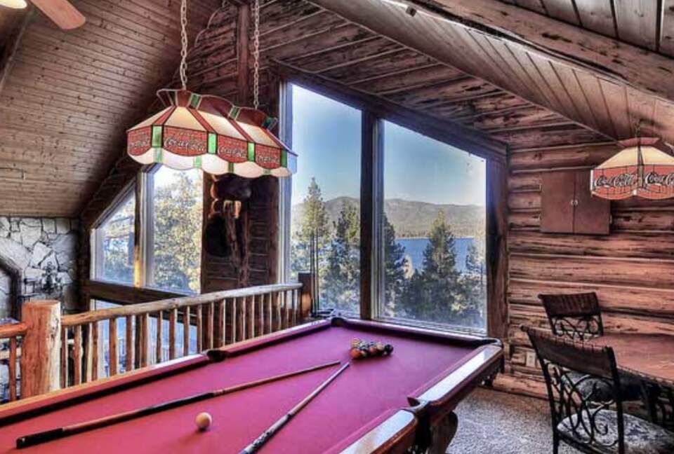 Home Exchange in Big Bear Lake, CA game room
