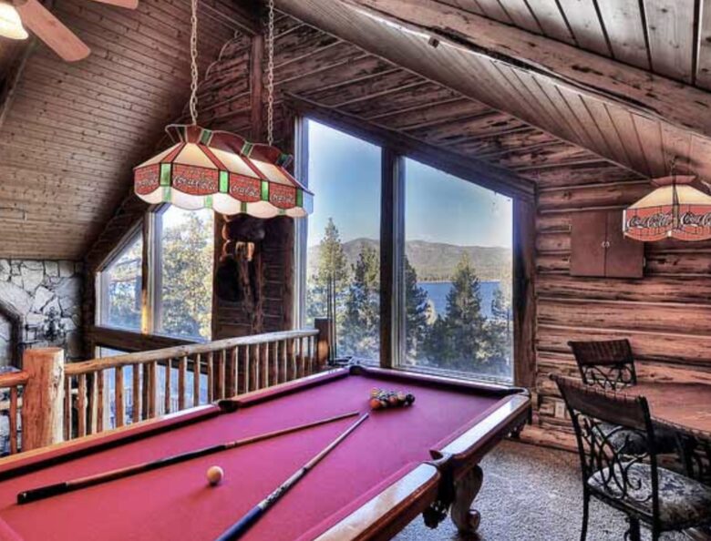 Home Exchange in Big Bear Lake, CA game room