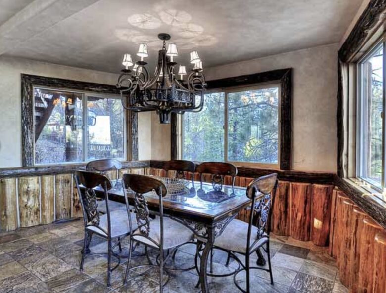 Home Exchange in Big Bear Lake, CA dining room