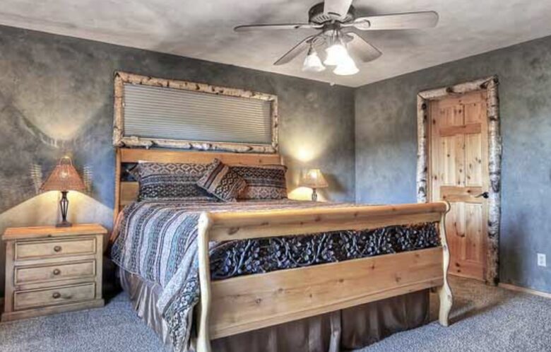 Home Exchange in Big Bear Lake, CA guest bedroom