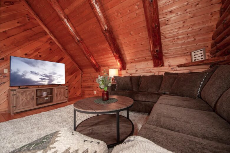 Loft with TV