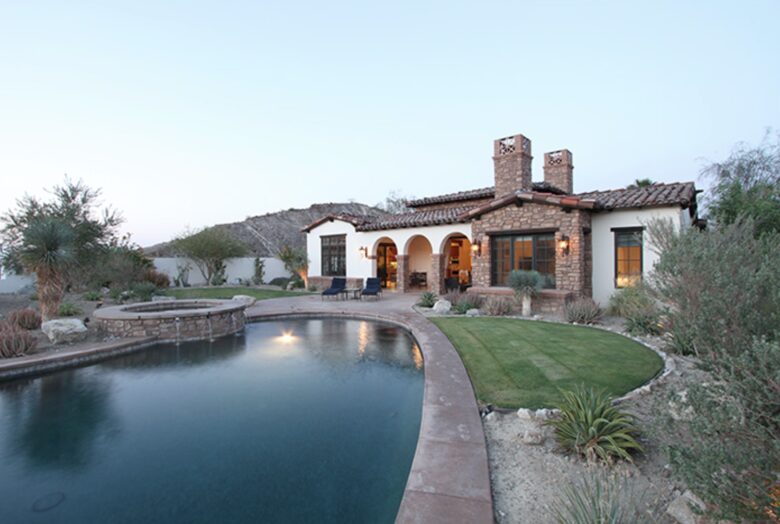 Private pool and spa