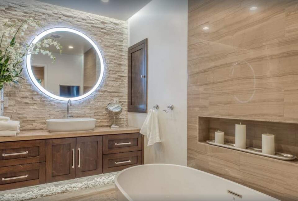Master bathroom