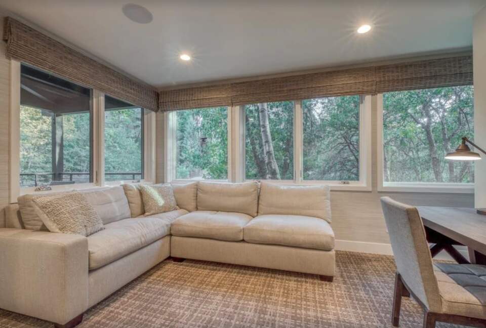 Sunroom off master bedroom