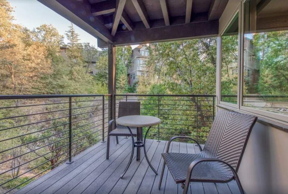 Master bedroom balcony