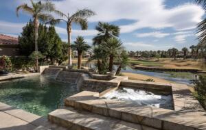 Home Exchange in La Quinta, CA pool and hot tub