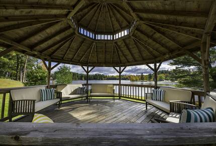 Home Exchange in Eagle River, WI gazebo