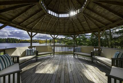 Home Exchange in Eagle River, WI gazebo