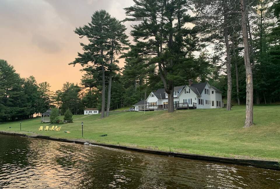Home Exchange in Eagle River, WI lake view
