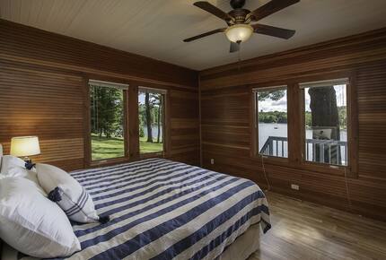 Home Exchange in Eagle River, WI second master suite "Shipwrecked"