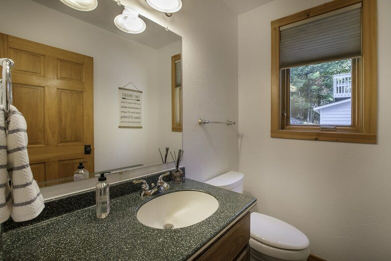 Home Exchange in Eagle River, WI powder bathroom