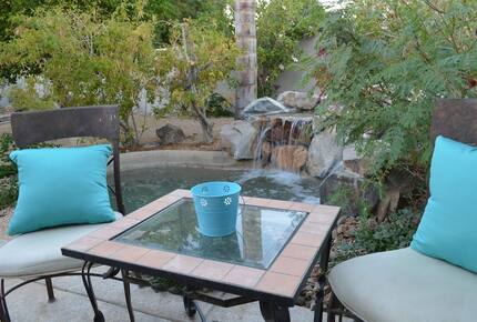 Home Exchange in La Quinta, CA waterfall features
