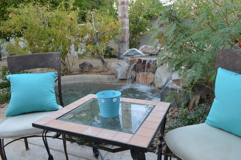 Home Exchange in La Quinta, CA waterfall features