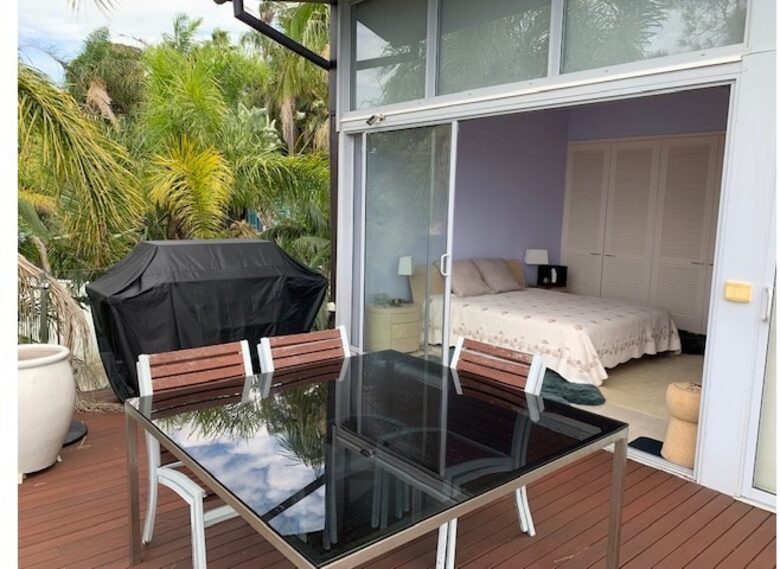 Home Exchange in Sydney, Australia master bedroom balcony