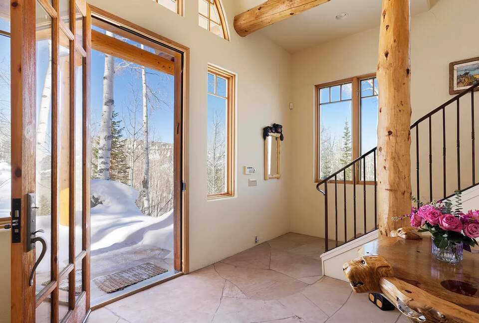 Home Exchange in Snowmass Village entry way