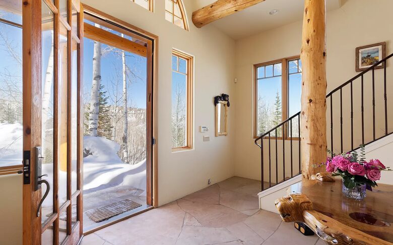 Home Exchange in Snowmass Village entry way