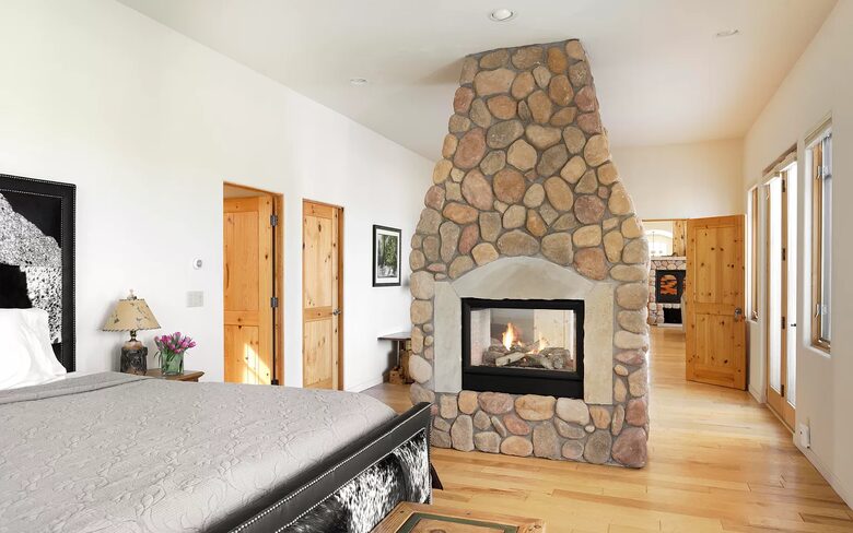 Home Exchange in Snowmass Village fireplace