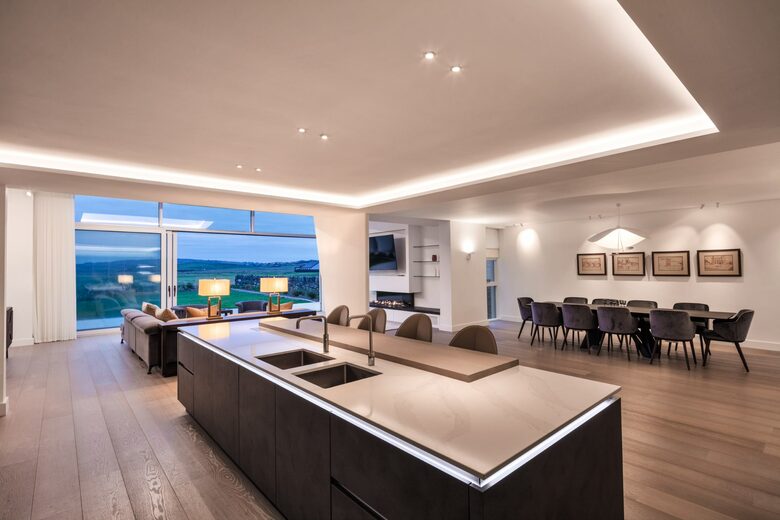 Home Exchange in Ennis, Clare, Ireland stunning kitchen and dining