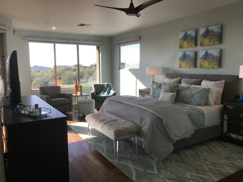 Home Exchange in Scottsdale, Arizona master bedroom