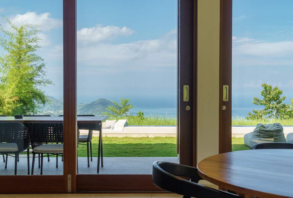 View from Dining Area