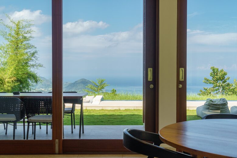 View from Dining Area