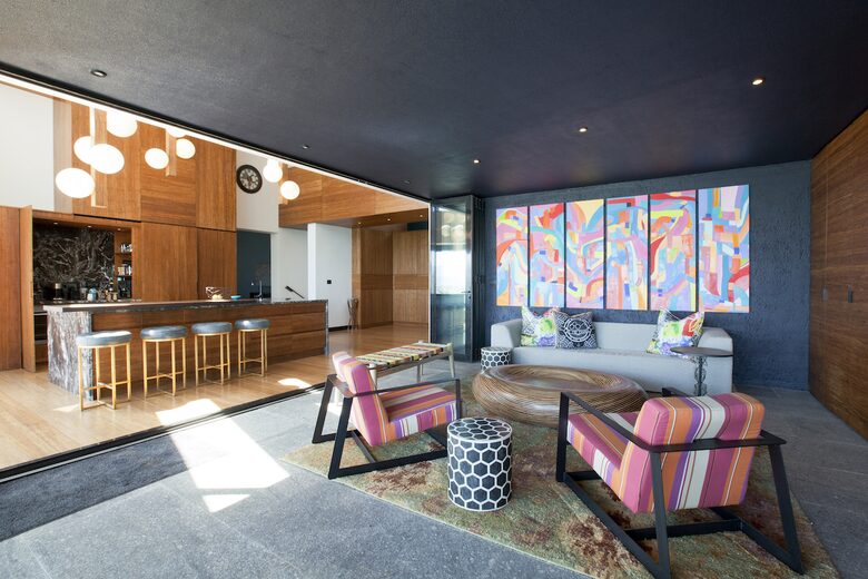 The Midnight Blue House - Gordon Bay, Cape Town, South Africa