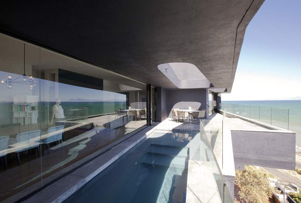 The Midnight Blue House - Gordon Bay, Cape Town, South Africa