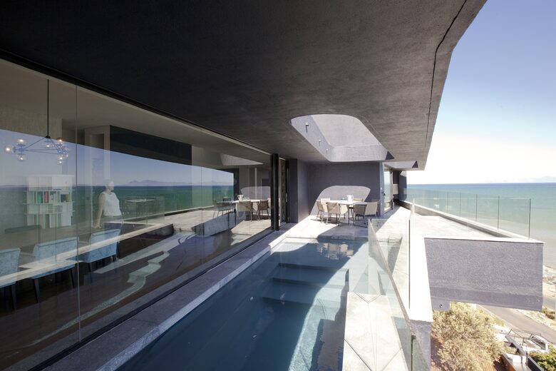 The Midnight Blue House - Gordon Bay, Cape Town, South Africa