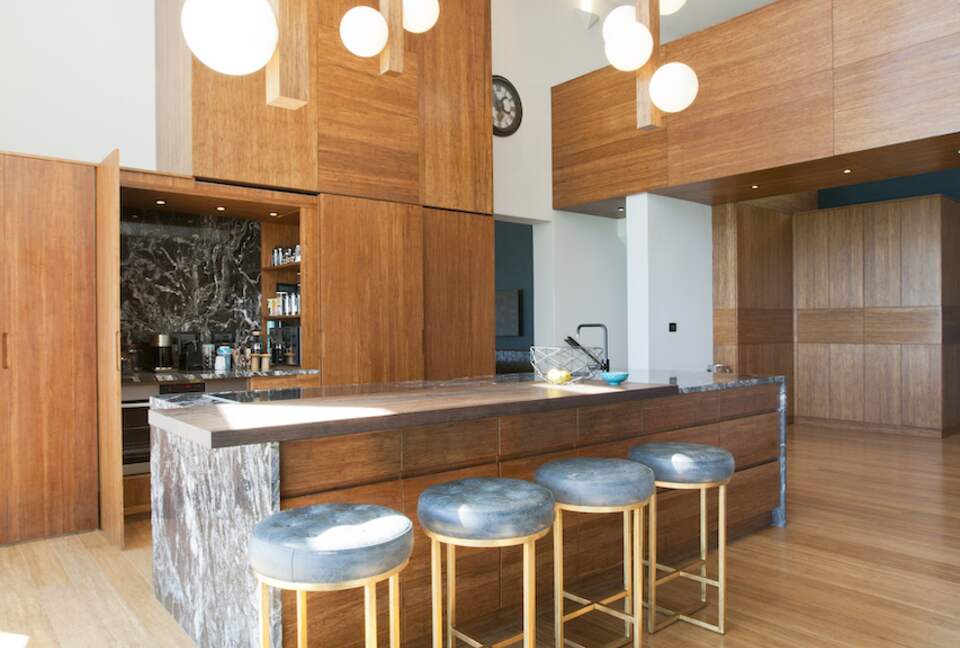 The Midnight Blue House - Gordon Bay, Cape Town, South Africa