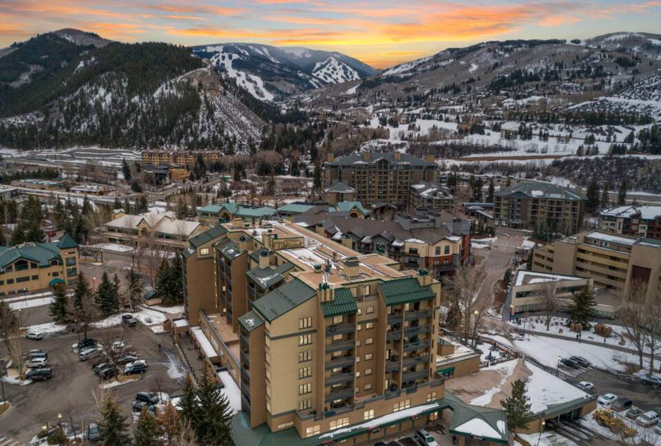 Snowcapped Mountain Getaway