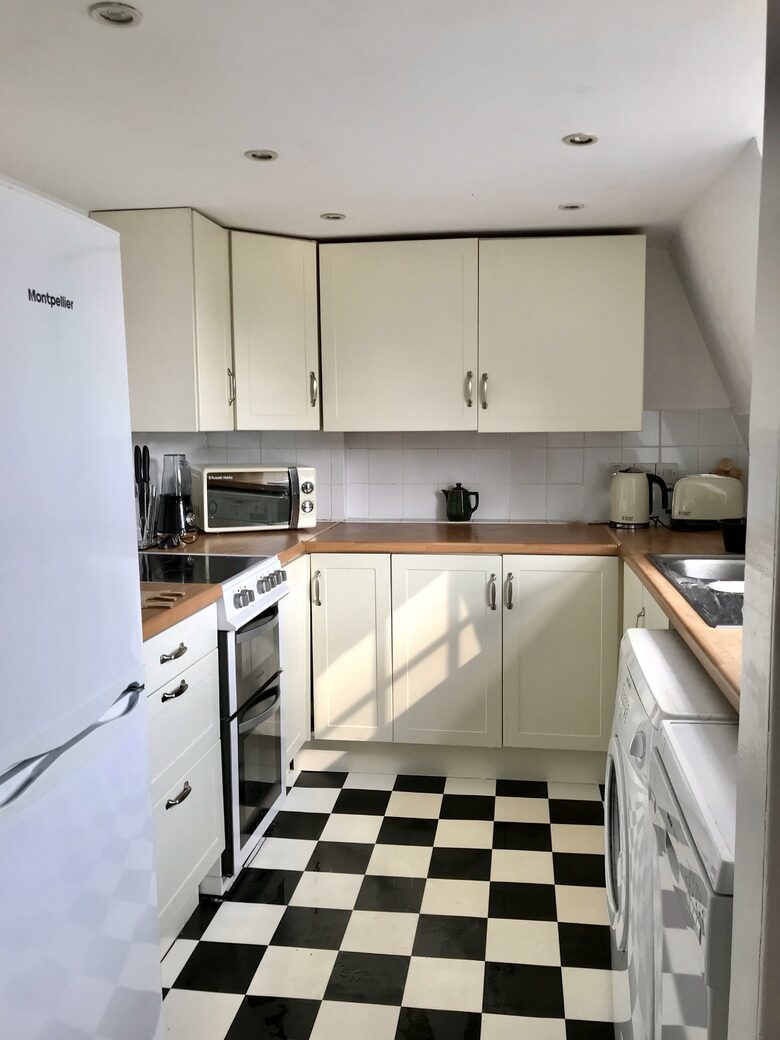 Kitchen with all necessary appliances