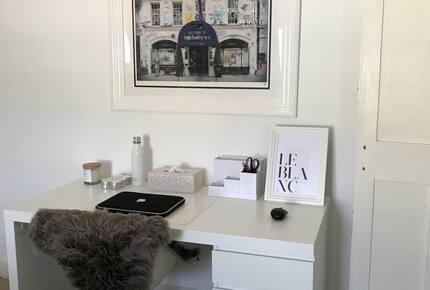 Plenty of space to work remotely