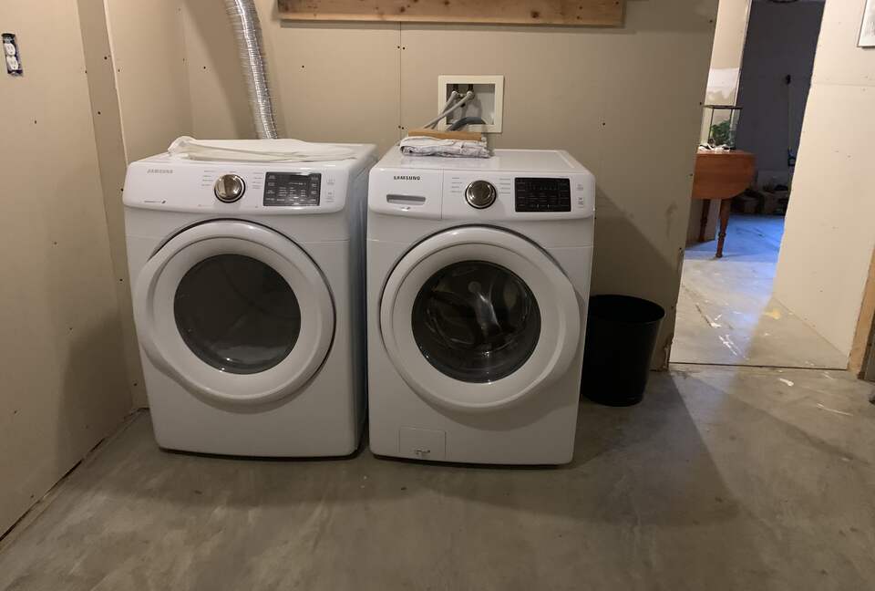 Basement washer/dryer