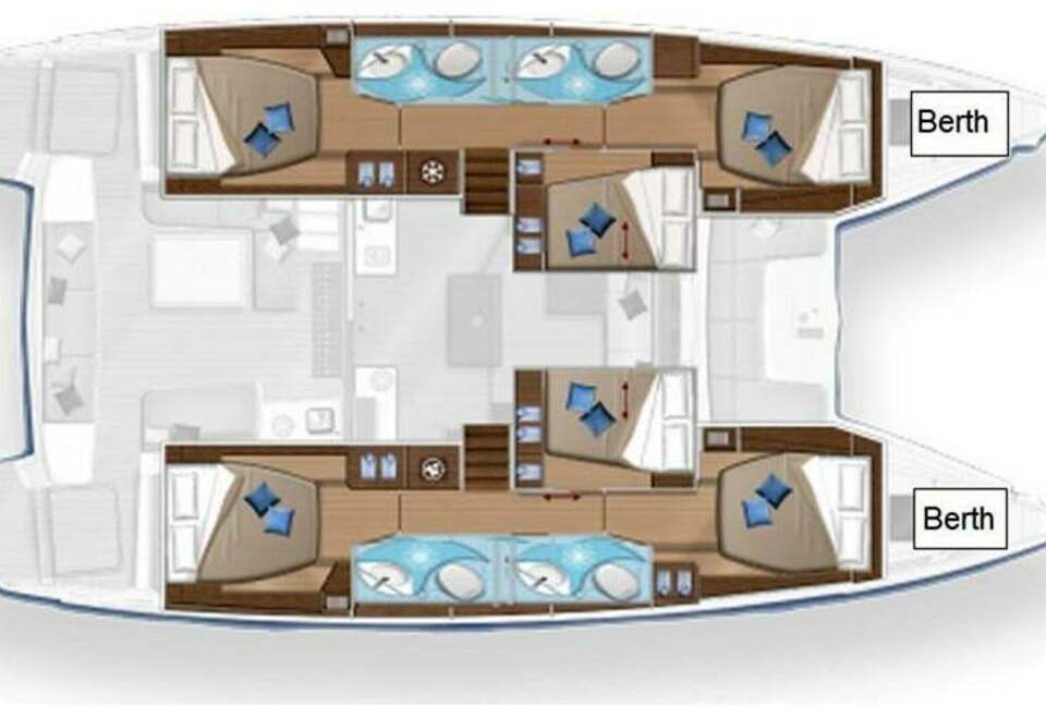 Lagoon 50 - 6 + 2 cab. - Ragnarök - 2020. - Trogir, Croatia
