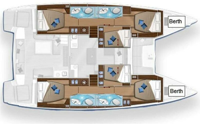 Lagoon 50 - 6 + 2 cab. - Ragnarök - 2020. - Trogir, Croatia