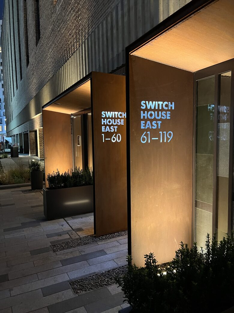 entrance to Switch House East
