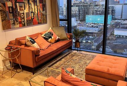 night time views to the east