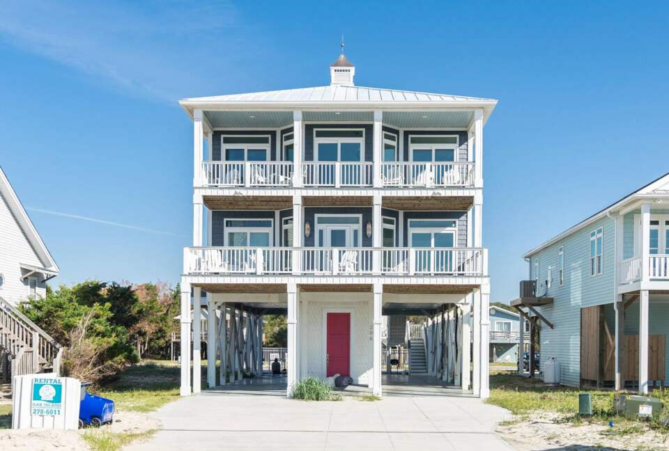 Sun-Soaked Beach Getaway - With a Pool! - Oak Island, North Carolina