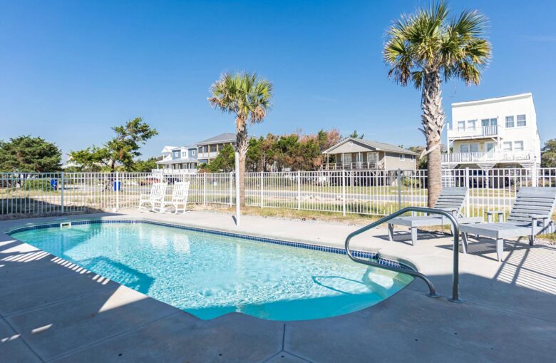 Sun-Soaked Beach Getaway - With a Pool! - Oak Island, North Carolina