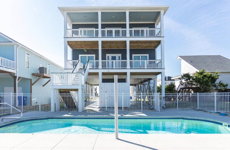 Sun-Soaked Beach Getaway - With a Pool! - Oak Island, North Carolina