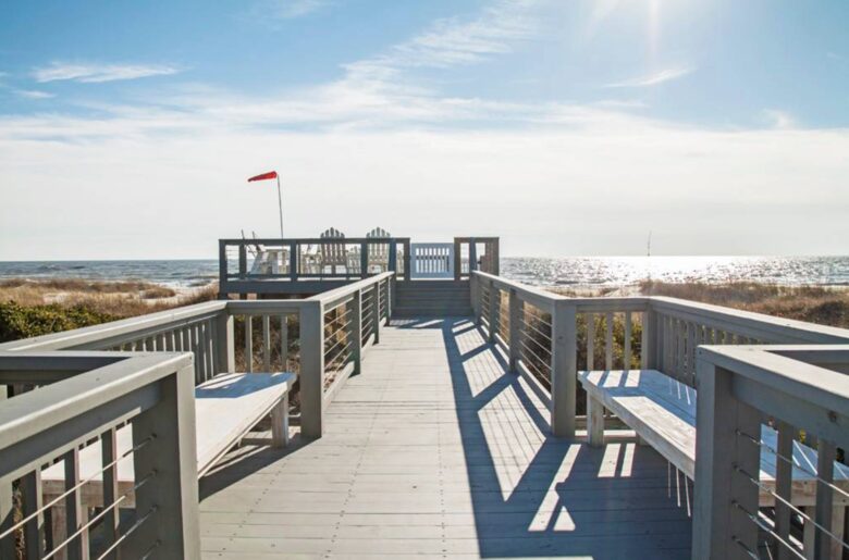 Fairwinds Oceanfront Escape - Caswell Beach, North Carolina