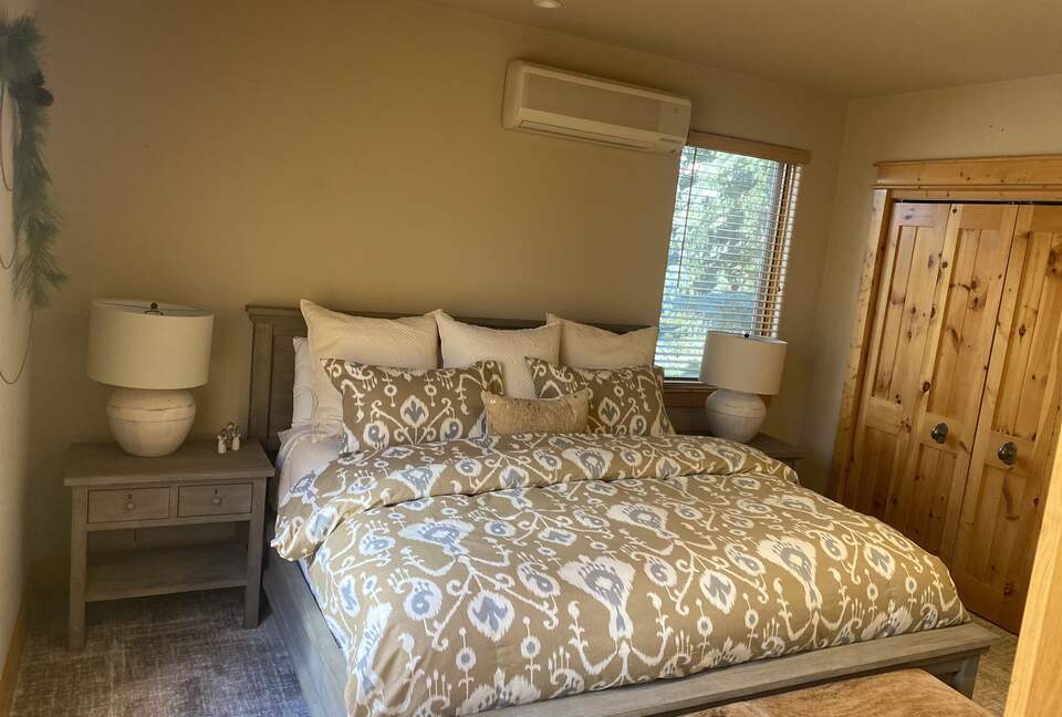 King Guest Bedroom with attached full bath