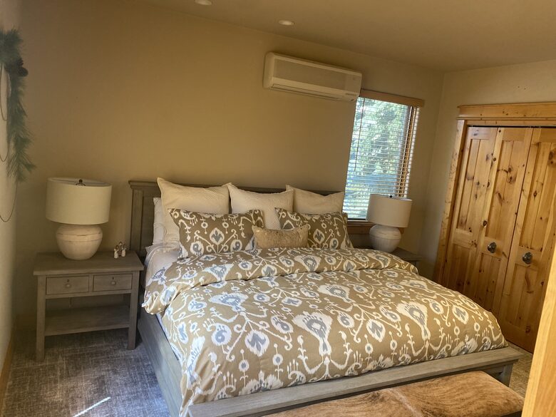 King Guest Bedroom with attached full bath
