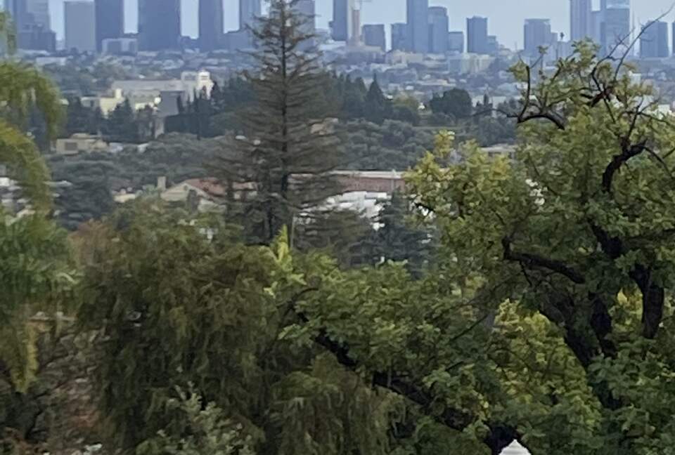 View from second level master and patio