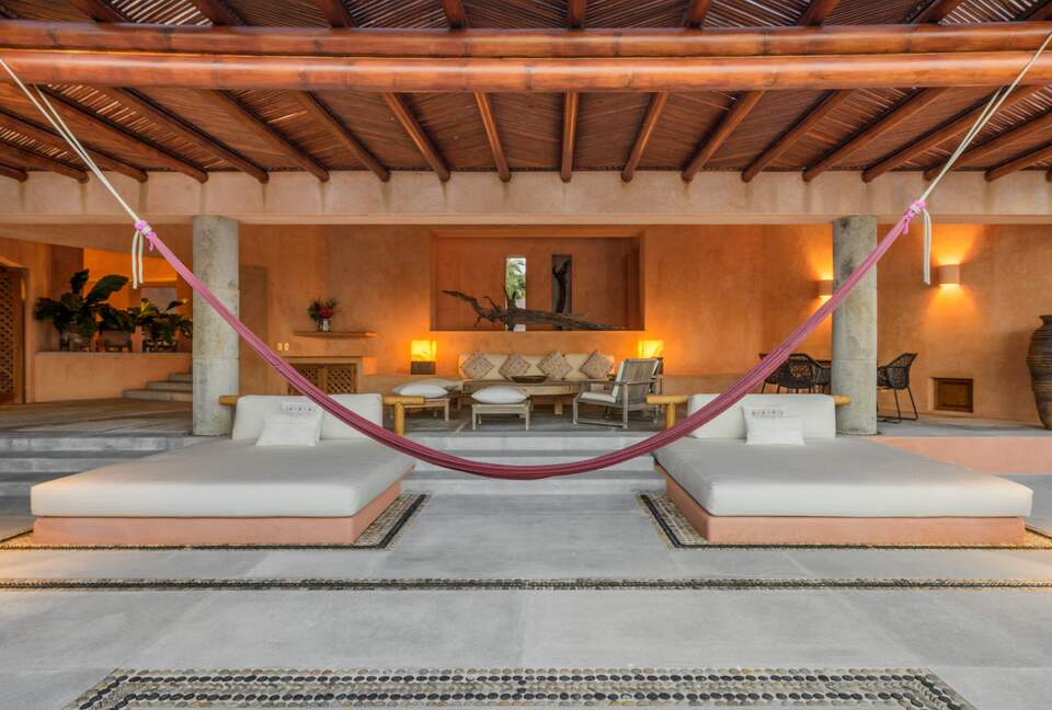 Another of our outdoor living rooms