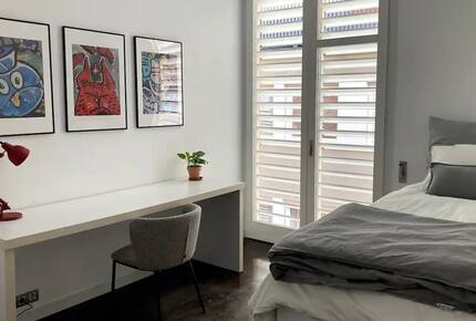 Amazing 6th floor flat with views to Tibidabo and garden - Barcelona, Spain