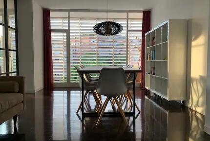 Amazing 6th floor flat with views to Tibidabo and garden - Barcelona, Spain